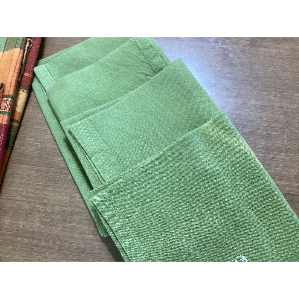 Lot of 9 Cloth Napkins-Vintage-Table Decor-Linens-Farmhouse,Cottage Core - Picture 3 of 4
